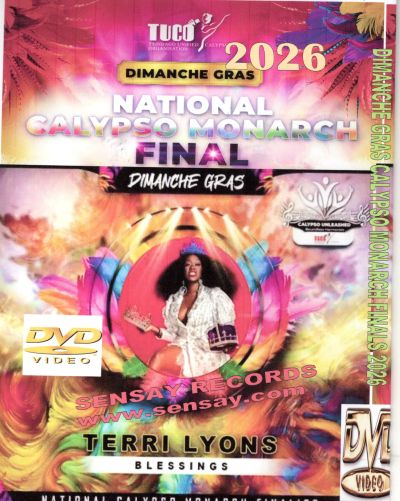 DIMANCHE GRAS CALYPSO MONARCH FINALS DVD
